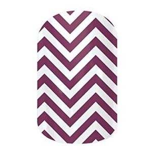 Jamberry BOYSENBERRY Chevron Half Sheet
